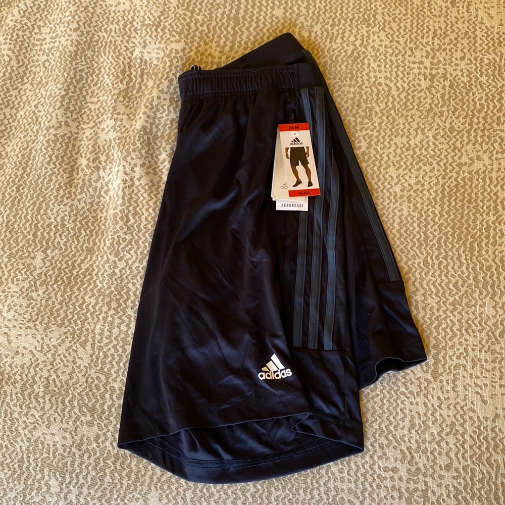 Adidas Men’s Aeroready Athletic Shorts with Tags - Size M